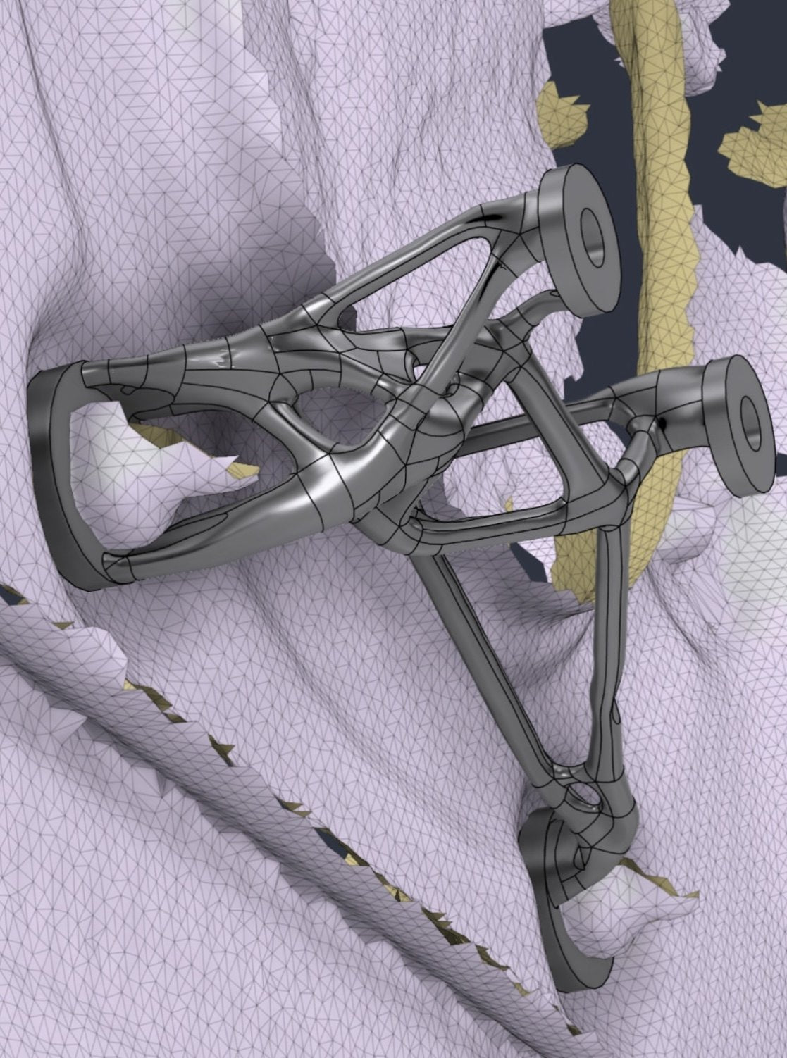 Generated on a 3D underbody scan